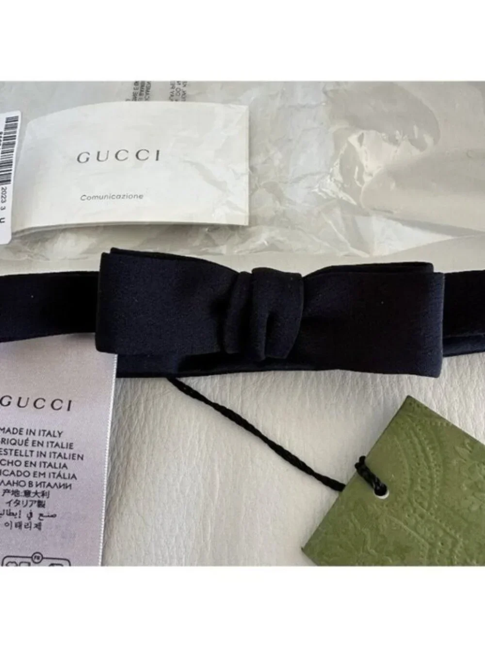Gucci new tag